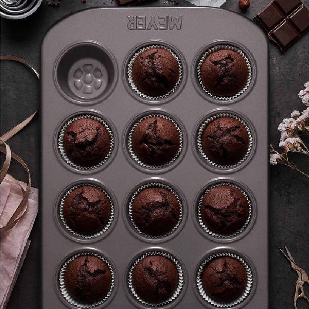 Bakeware - Meyer - bakemaster, Bakeware, nosale, SPECIAL SALE - MEYER BakeMaster ถาดอบมัฟฟินขนาดเล็ก 12 ถ้วย Mini Muffin Pan (47341-C) - PotsandPans.in.th