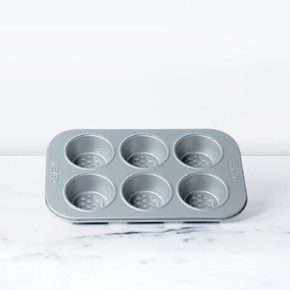 Bakeware - Meyer - bakemaster, Bakeware, SPECIAL SALE - MEYER BakeMaster ถาดอบมัฟฟินก้นลึก 6 ถ้วย Deep Muffin Tin (47536-C) - PotsandPans.in.th