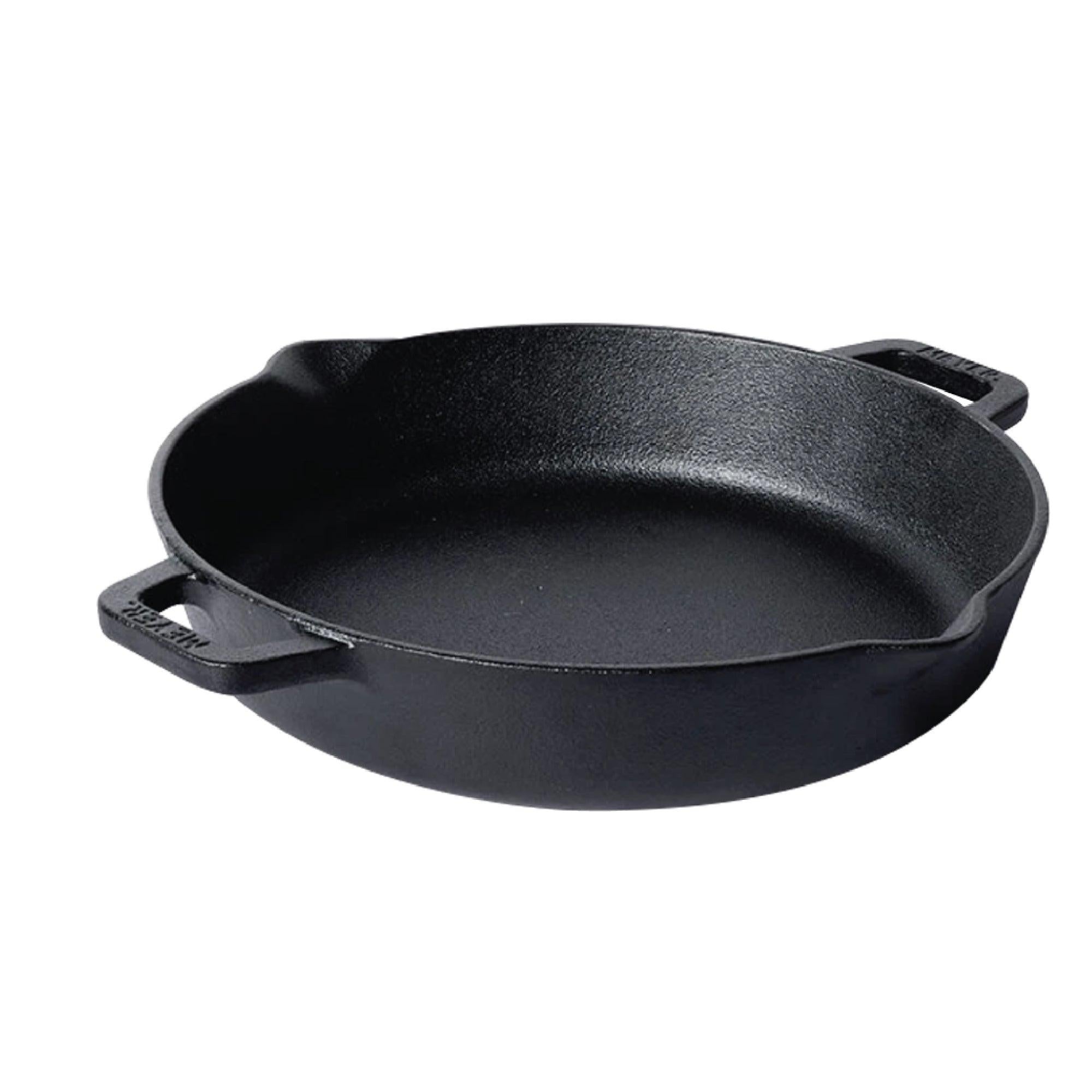 Pans - Meyer - Best Sellers, bestselling, bigsale, Meyer - Cast Iron, payday, SKILLET, SPECIAL SALE - MEYER CAST IRON กระทะทอดเหล็กหล่อ 2 หู ขนาด 24 ซม. PRE-SEASONED SKILLET WITH 2 SIDE HANDLE (48095-C) - PotsandPans.in.th