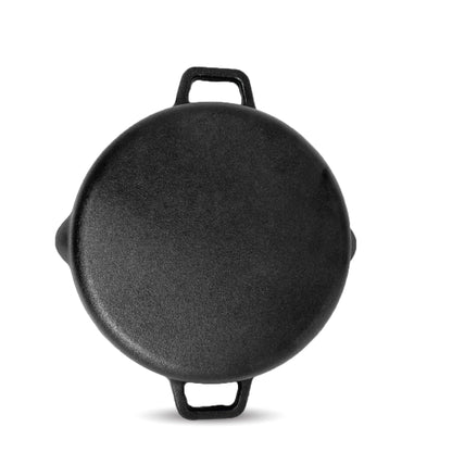 Pans - Meyer - Best Sellers, bestselling, bigsale, Meyer - Cast Iron, payday, SKILLET, SPECIAL SALE - MEYER CAST IRON กระทะทอดเหล็กหล่อ 2 หู ขนาด 24 ซม. PRE-SEASONED SKILLET WITH 2 SIDE HANDLE (48095-C) - PotsandPans.in.th