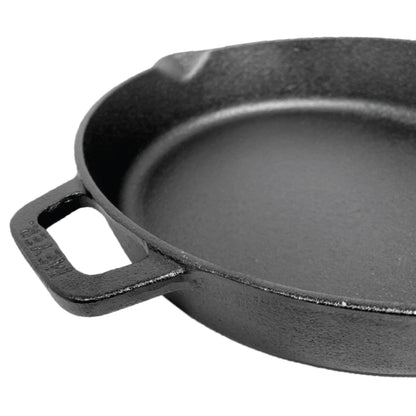 Pans - Meyer - Best Sellers, bestselling, bigsale, Meyer - Cast Iron, payday, SKILLET, SPECIAL SALE - MEYER CAST IRON กระทะทอดเหล็กหล่อ 2 หู ขนาด 24 ซม. PRE-SEASONED SKILLET WITH 2 SIDE HANDLE (48095-C) - PotsandPans.in.th