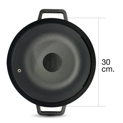 Pans - Meyer - 77Sale, Best Sellers, bestselling, bigsale, f903, KADAI, Mayday, Meyer - Cast Iron - MEYER CAST IRON กระทะผัดก้นลึก 2 หู ขนาด 30 ซม. KADAI (48186-C) - PotsandPans.in.th