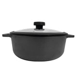 Pots - Meyer - 77Sale, Best Sellers, bestselling, bigsale, Meyer - Cast Iron, SAUTE, Sauteuse, SPECIAL SALE - MEYER CAST IRON หม้อเหล็กหล่อ 2 หู ขนาด 20 ซม. SAUTEUSE WITH GLASS LID (48240-C) - PotsandPans.in.th