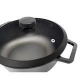 Pots - Meyer - 77Sale, Best Sellers, bestselling, bigsale, Meyer - Cast Iron, SAUTE, Sauteuse, SPECIAL SALE - MEYER CAST IRON หม้อเหล็กหล่อ 2 หู ขนาด 20 ซม. SAUTEUSE WITH GLASS LID (48240-C) - PotsandPans.in.th