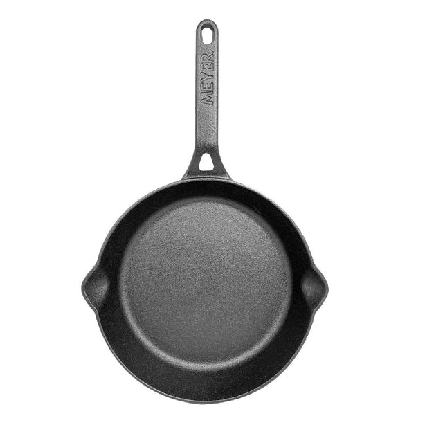 Pans - Meyer - 77Sale, Best Sellers, bestselling, Meyer - Cast Iron, payday, SKILLET, SPECIAL SALE - MEYER CAST IRON กระทะทอดเหล็กหล่อ ขนาด 24 ซม. SKILLET WITH SINGLE HANDLE (48242-C) - PotsandPans.in.th