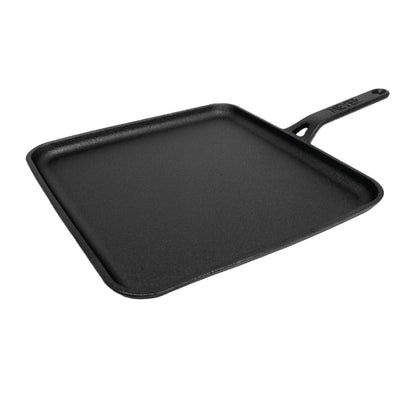 Pans - Meyer - 77Sale, bestselling, DoubleSale, f903, Grill Pan, Meyer - Cast Iron, payday, Special Sale, Tawa - MEYER CAST IRON กระทะเครปเหล็กหล่อ ขนาด 28 ซม. PRE-SEASONED SQUARE FLAT TAWA (48243-C) - PotsandPans.in.th