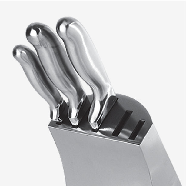 Prestige Cook's Knives SS ชุดมีด 5 ชิ้น KNIFE BLOCK SET (50417-C)