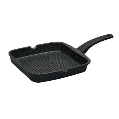 Prestige กระทะปิ้งย่าง 28 ซม สีดำลาย SQUARE GRILL (51027-C)