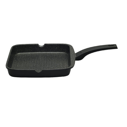 Prestige กระทะปิ้งย่าง 28 ซม สีดำลาย SQUARE GRILL (51027-C)