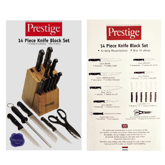 Prestige Cook's Knives ชุดมีด 14 ชิ้น KNIFE BLOCK SET (56024-C)