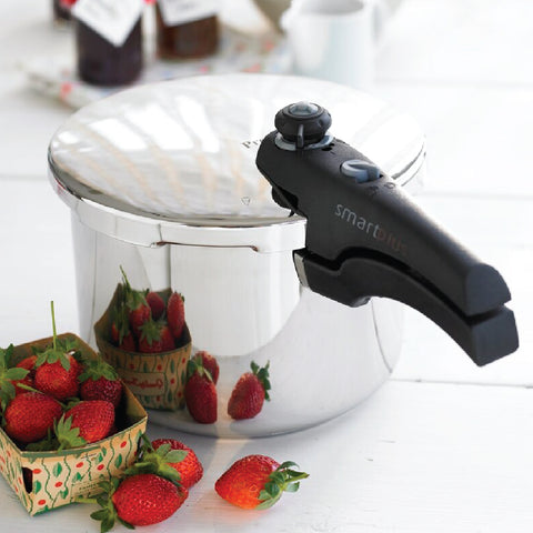PRESTIGE SMART PLUS PRESSURE COOKER หม้ออัดแรงดันสแตนเลส 6 ลิตร SS Pressure Cooker (57050-N)