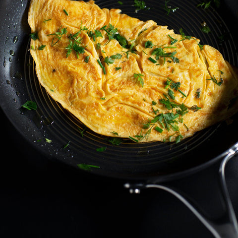 Pans - Circulon - FRYPAN, SteelShiel S-Series, SteelShield, กระทะที่ใช้กับเตาแม่เหล็กไฟฟ้า - CIRCULON SteelShield S-Series กระทะทอดสแตนเลสสตีลเคลือบผิวลื่น ขนาด 28 ซม. Frypan (70195-T) - PotsandPans.in.th