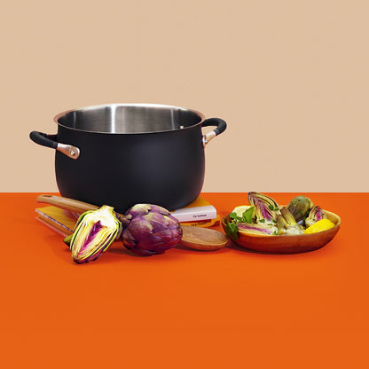 MEYER Accent Stainless Steel หม้อต้มสแตนเลสสตีล 6.2 ลิตร /24 ซม. Stockpot (70614-T)