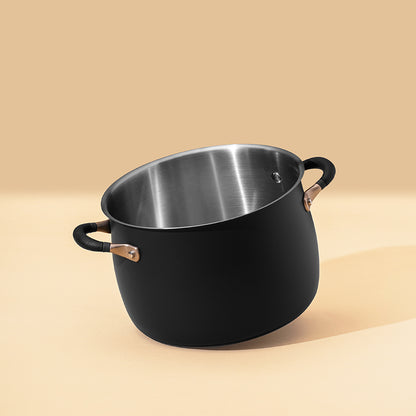 MEYER Accent Stainless Steel หม้อต้มสแตนเลสสตีล 4.7 ลิตร/20 ซม. Stockpot (70621-T)