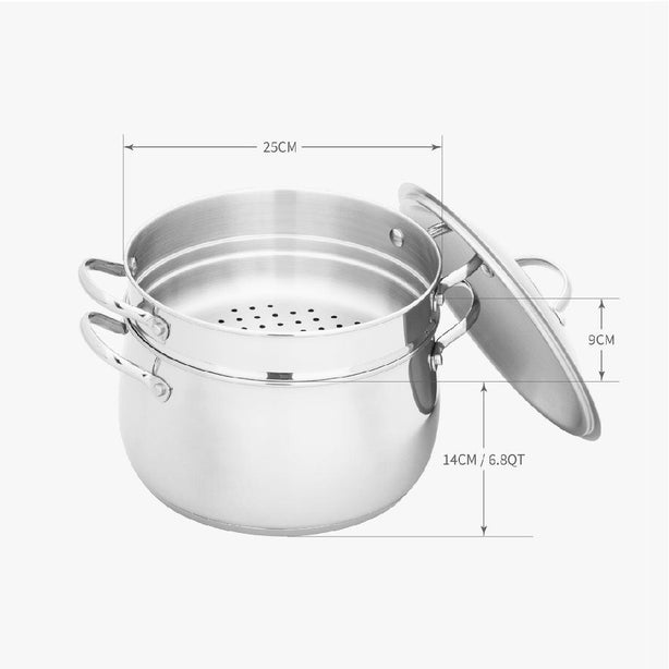 Cookware Set - Meyer - bestselling, bigsale, Carnival, Cookware Set, Meyer - Bella Classico, payday, SET, SPECIAL SALE - MEYER BELLA CLASSICO ชุดเครื่องครัวสแตนเลส 10 ชิ้น SET (73291-T) - PotsandPans.in.th