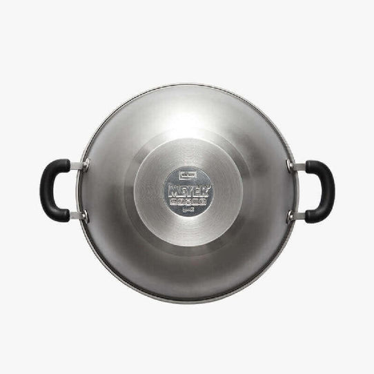 Pans - Meyer - bigsale, Clearance, MayDay, MEYER - FIERA, payday, WOK - MEYER Centennial Stainless Steel กระทะวอคทรงจีน ขนาด 36ซม/14นิ้ว Chinese Wok (74002-C) - PotsandPans.in.th