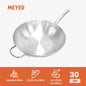 Pans - Meyer - 77Sale, bestselling, bigsale, Mayday, Meyer - Bella Classico, payday, SKILLET, Special Sale - MEYER BELLA CLASSICO กระทะผัดก้นลึกสแตนเลส ขนาด 30 ซม. WOK SKILLET (77298-T) - PotsandPans.in.th