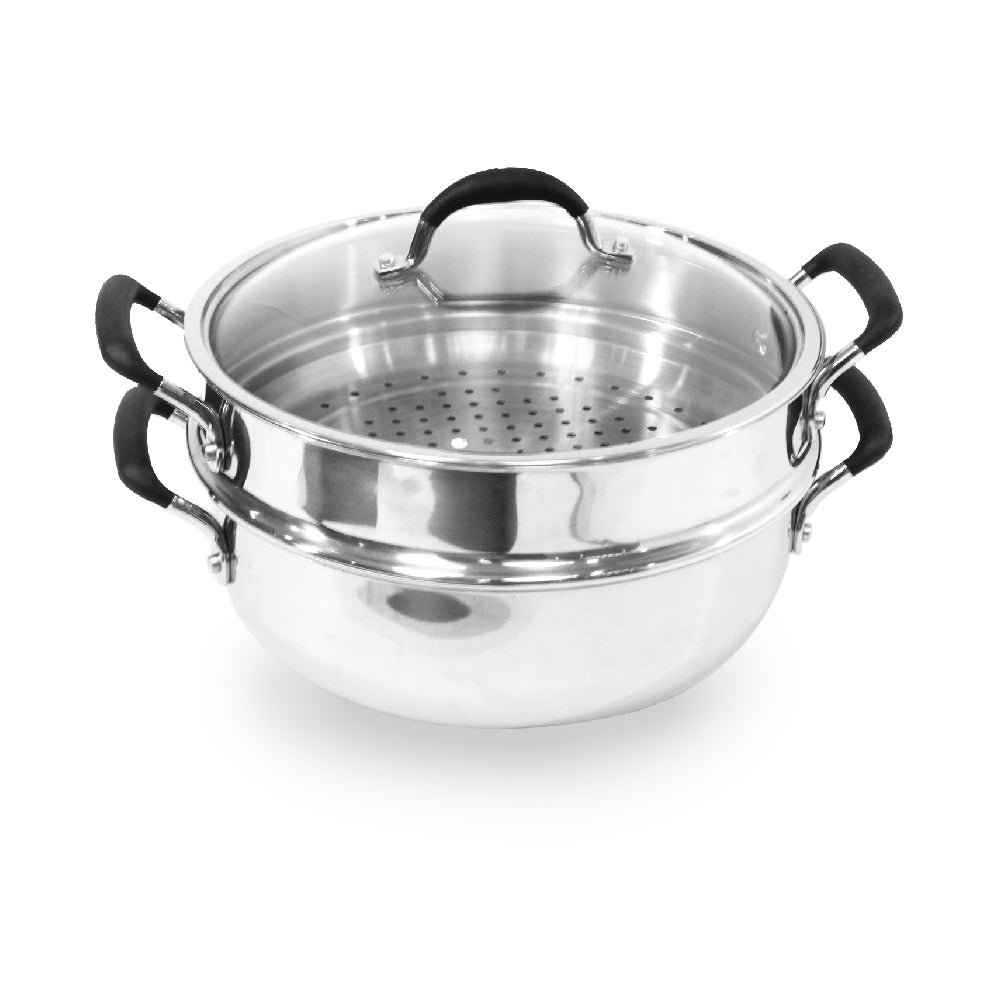 MEYER ชุดซึ้งสแตนเลส 2 ชั้น ขนาด 6.6L/30CM Steamer SET (77939-C)