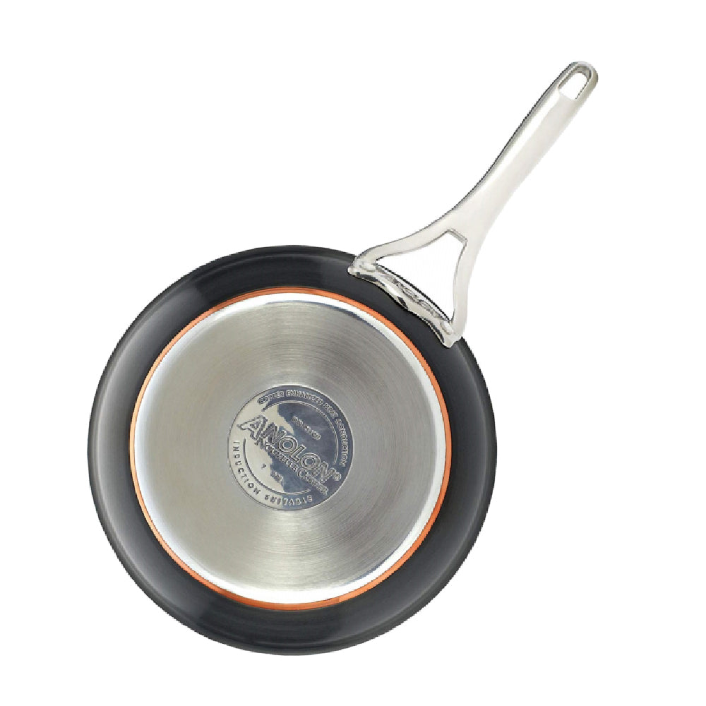 Anolon Nouvelle Copper Luxe Onyx กระทะทอด 25 ซม. French Skillet (80154-T)