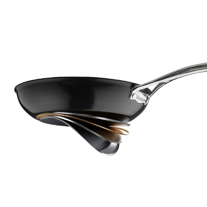 Anolon Nouvelle Copper Luxe Onyx กระทะทอด 25 ซม. French Skillet (80154-T)