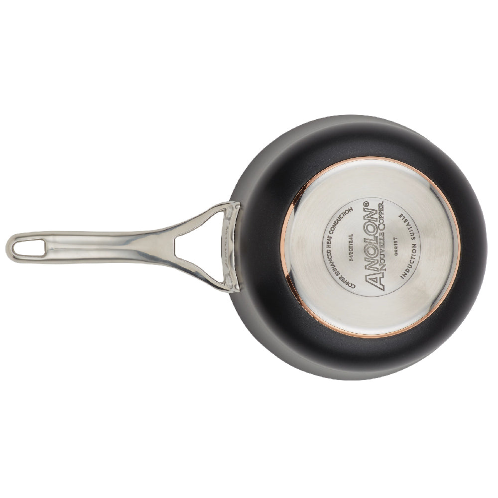 Anolon Nouvelle Copper Luxe Onyx 16CM Saucepan (80156-T)