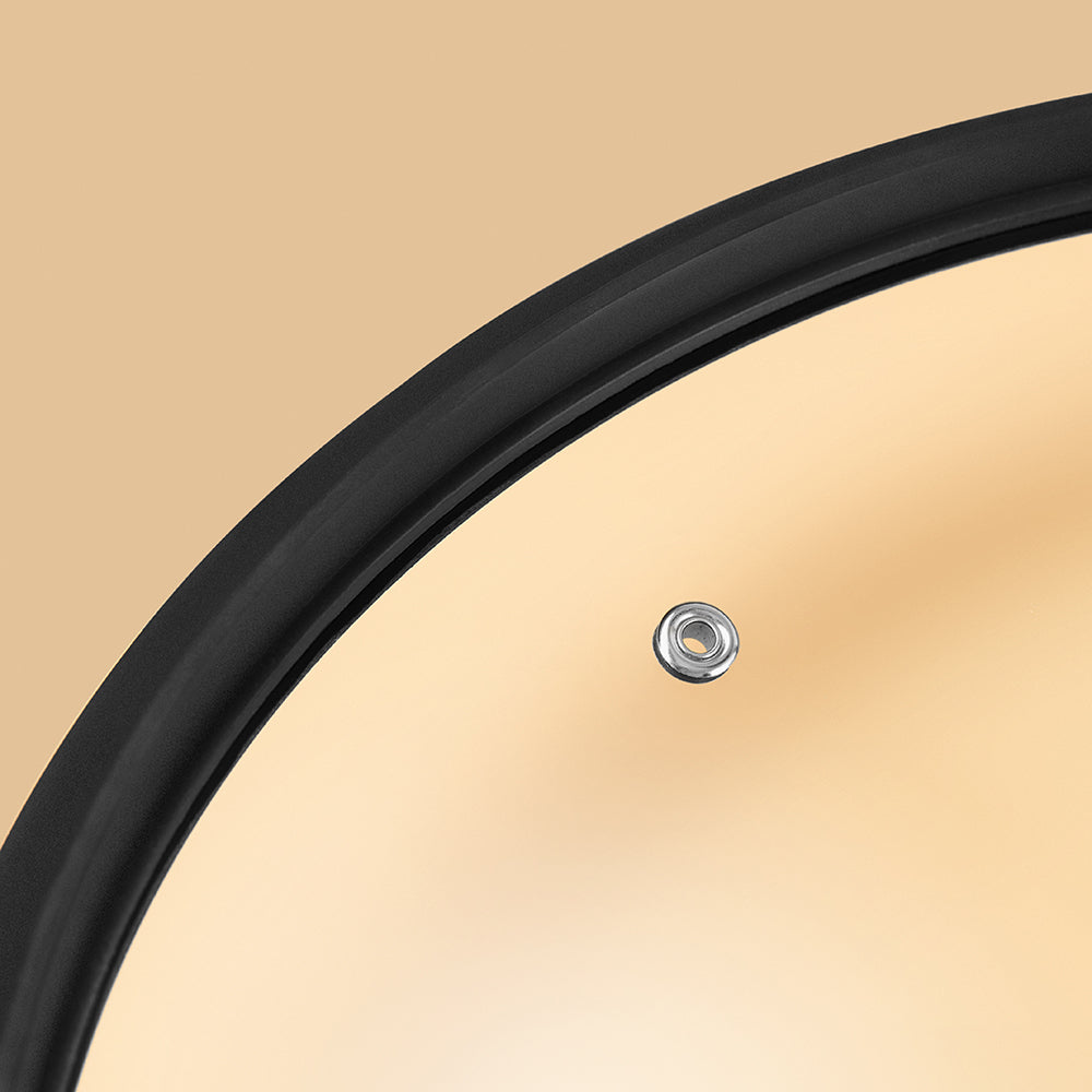 MEYER Accent Hard-Anodized กระทะผัดมีหูจับ 32 ซม. Stirfry (81210-T) ขอบฝา