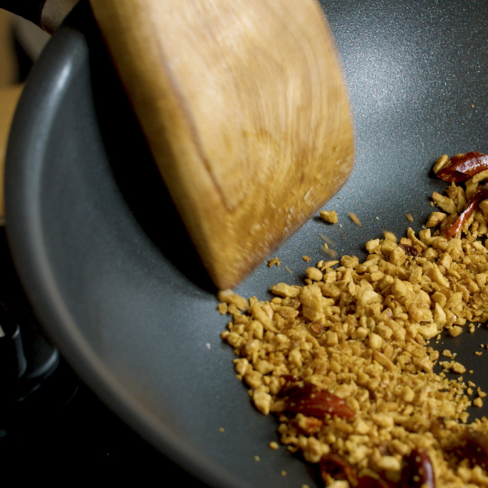 MEYER Accent Hard-Anodized กระทะผัดมีหูจับ 32 ซม. Stirfry (81210-T) คั่ว