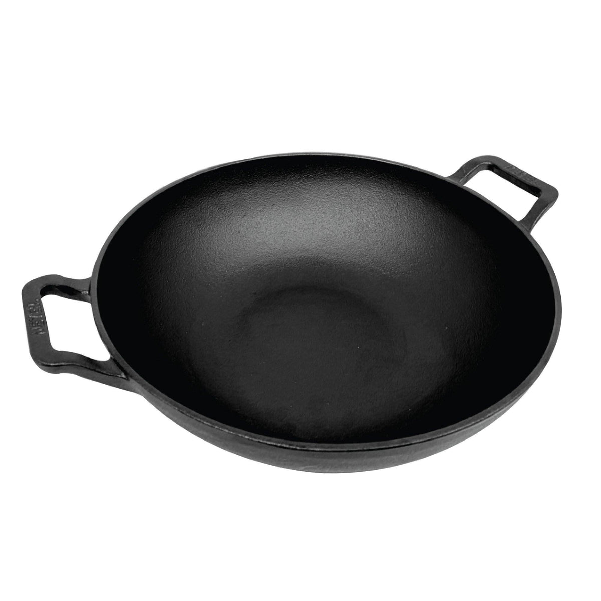 Pans - Meyer - 77Sale, bigsale, Clearance1, f903, KADAI, Meyer - Cast Iron, payday - MEYER CAST IRON กระทะผัดก้นลึก 2 หู ขนาด 24 ซม. DEEP KADAI (48188-C) - PotsandPans.in.th