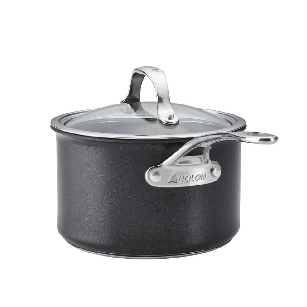 ANOLON X หม้อด้าม พร้อมฝา ขนาด 18 ซม./2.8 ลิตร Saucepan (14330-T)