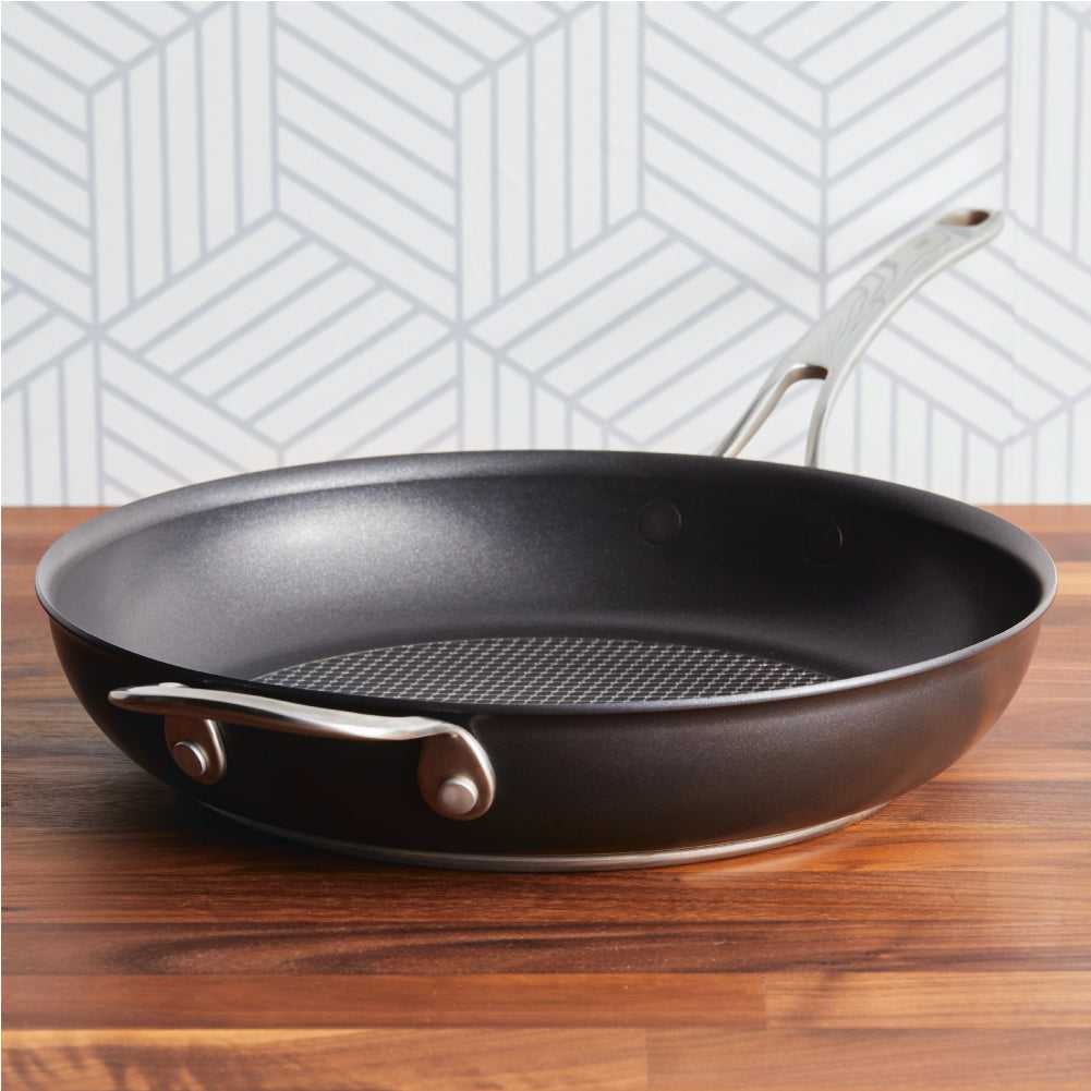 ANOLON X กระทะทอดอลูมิเนียม มีหูจับ ขนาด 30 ซม. Frying Pan (14332-T)