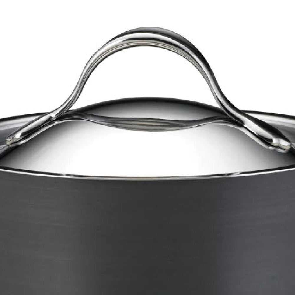 Anolon Nouvelle Copper Luxe Onyx หม้อต้ม ขนาด 20 ซม. Saucepot 4QT/3.8L/20CM (80157-T)