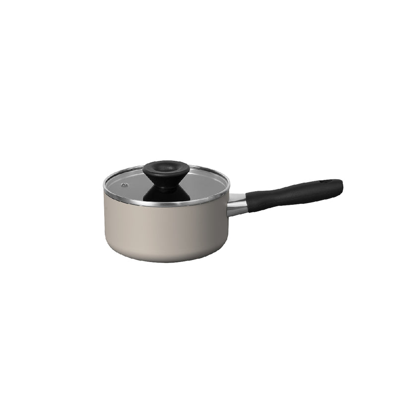 MEYER Bauhaus หม้อมีด้ามจับ ขนาด 16 ซม./1.4 ลิตร พร้อมฝา Saucepan (13762-TE12)