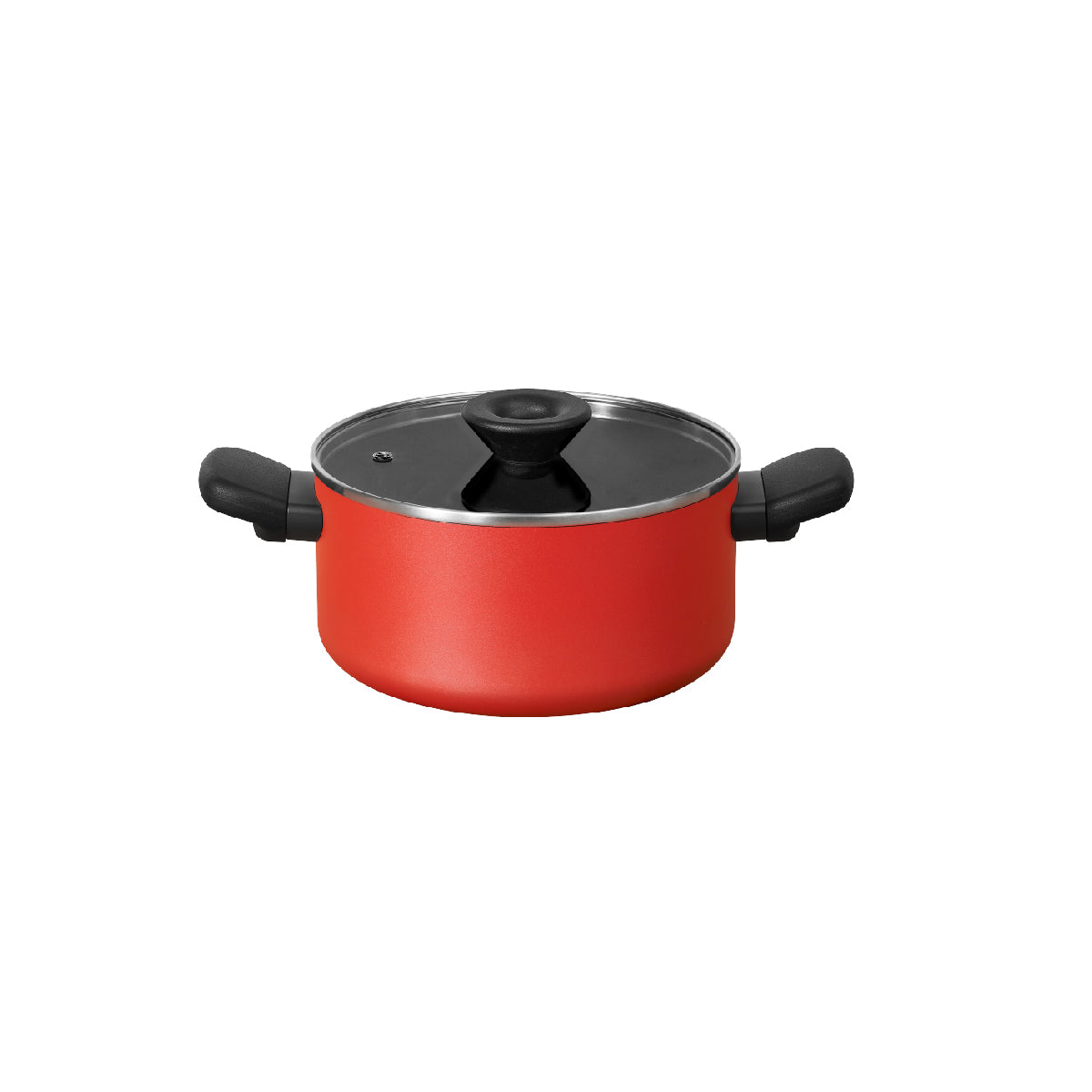 MEYER Bauhaus Induction หม้อต้ม 2 หู ขนาด 20 ซม./2.8 ลิตร พร้อมฝา Stockpot (13383-TE12)