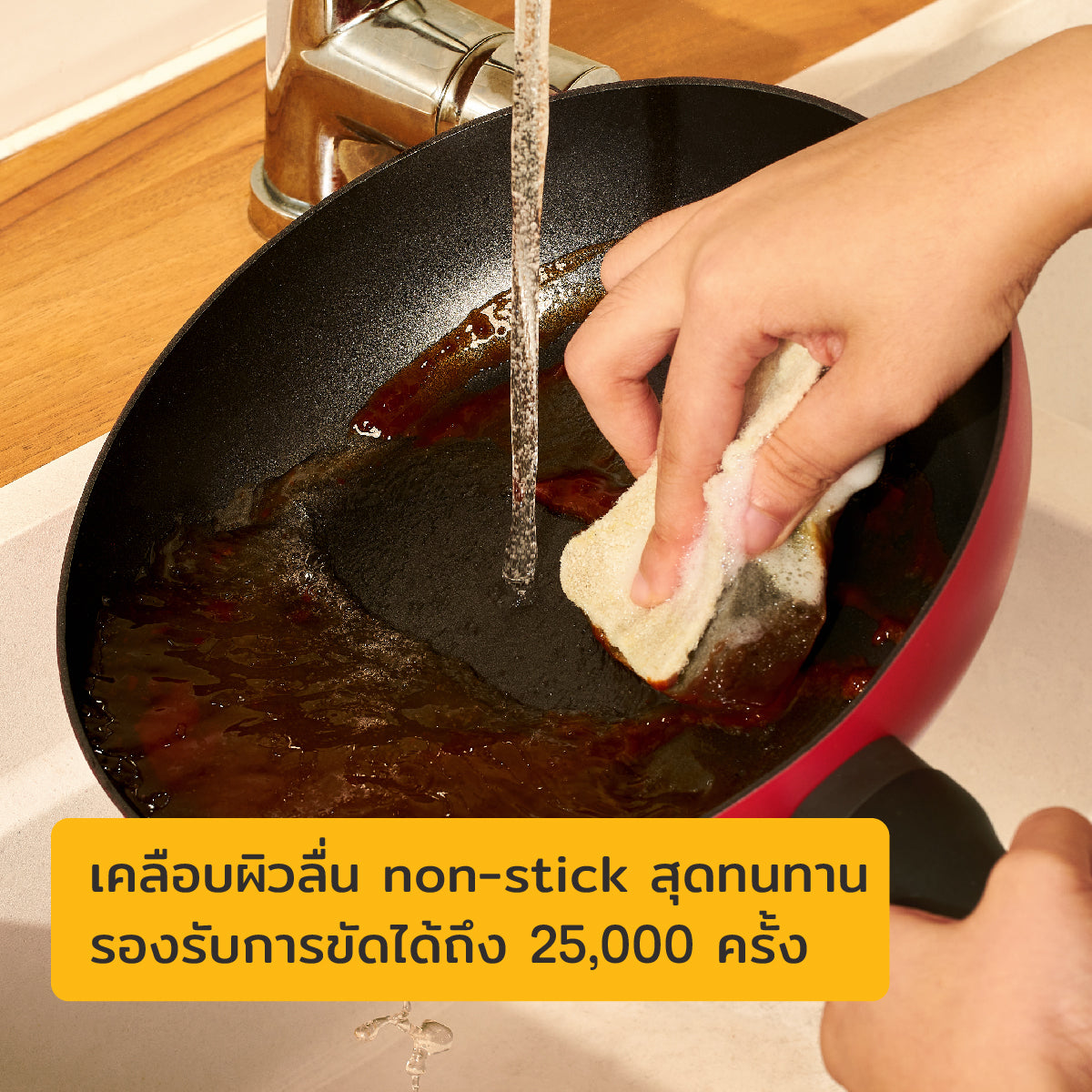 ล้างออกง่าย MEYER Bauhaus Induction หม้อมีด้ามจับ หม้ออุ่นนม ขนาด 14 ซม./0.9 ลิตร พร้อมฝา Milkpan (14200-TE12)