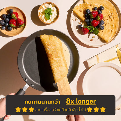 MEYER Bauhaus Induction กระทะเครป ขนาด 24 ซม. Crepe pan (14206-TE12) ทนทานกว่า 8 เท่า