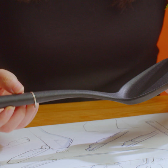 Meyer Labs x MEYER Accent Tools Black ตะหลิวผัดซิลิโคน Wok Turner (48386-C)