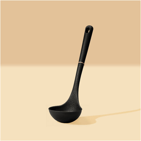 MEYER Accent Tools Black กระบวยซิลิโคน Ladle (48387-C)