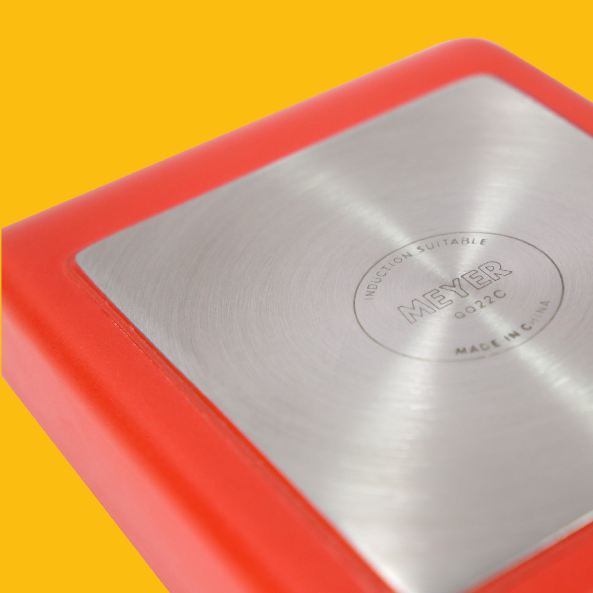 ฐานสำหรับเตาแม่เหล็กไฟฟ้า MEYER Bauhaus Induction กระทะไข่ม้วนพร้อมตะหลิวซิลิโคน ขนาด 18 ซม. Egg Roll Pan