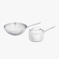 Cookware Set - Meyer - 77Sale, bestselling, Carnival, Cookware Set, Meyer - Bella Classico, payday, SET, Special Sale - MEYER BELLA CLASSICO ชุดเครื่องครัวสแตนเลส 3 ชิ้น SET (75396-T) - PotsandPans.in.th