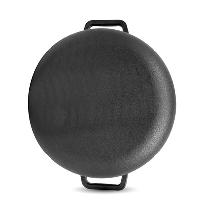 Pans - Meyer - bigsale, KADAI, Meyer - Cast Iron - MEYER CAST IRON กระทะผัดก้นลึก 2 หู ขนาด 20 ซม. DEEP KADAI (48187-C) | PotsandPans