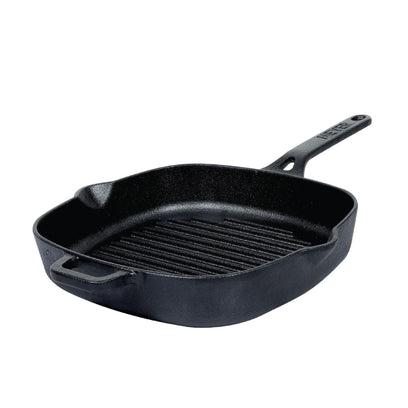 Pans - Meyer - Best Sellers, bestselling, bigsale, GRILL, Grill Pan, Mayday, Meyer - Cast Iron, payday, SPECIAL SALE - MEYER CAST IRON กระทะปิ้งย่างเหล็กหล่อ ขนาด 25 ซม. PRE-SEASONED GRILL PAN | PotsandPans