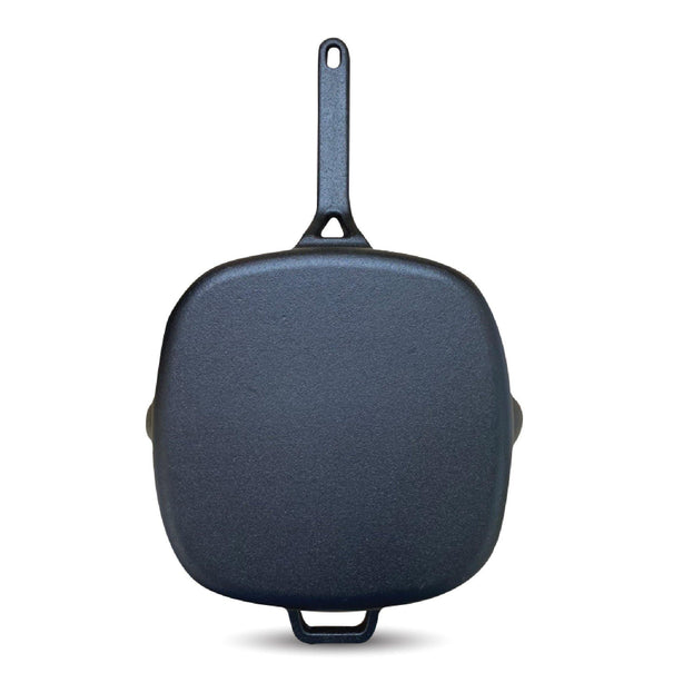 Pans - Meyer - Best Sellers, bestselling, bigsale, GRILL, Grill Pan, Meyer - Cast Iron, payday, SPECIAL SALE - MEYER CAST IRON กระทะปิ้งย่างเหล็กหล่อ ขนาด 25 ซม. PRE-SEASONED GRILL PAN | PotsandPans