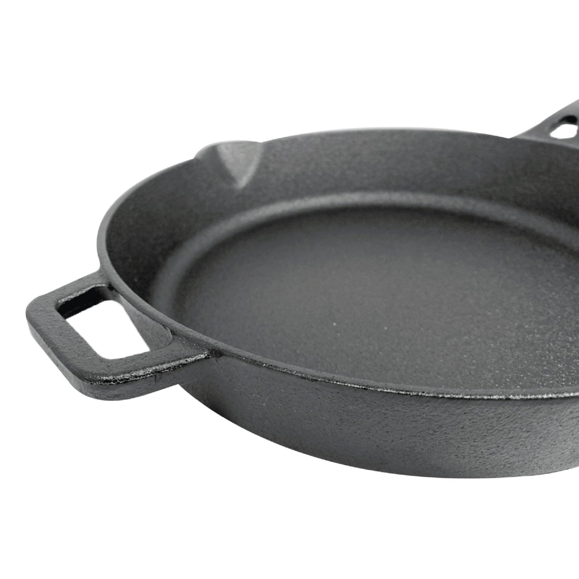 Pans - Meyer - Best Sellers, bigsale, Meyer - Cast Iron, OPEN SKILLET, payday, SKILLET, SPECIAL SALE - MEYER CAST IRON กระทะเหล็กหล่อ 26CM FRYPAN | PotsandPans