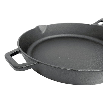 Pans - Meyer - Best Sellers, bigsale, Meyer - Cast Iron, OPEN SKILLET, payday, SKILLET, SPECIAL SALE - MEYER CAST IRON กระทะเหล็กหล่อ 26CM FRYPAN | PotsandPans