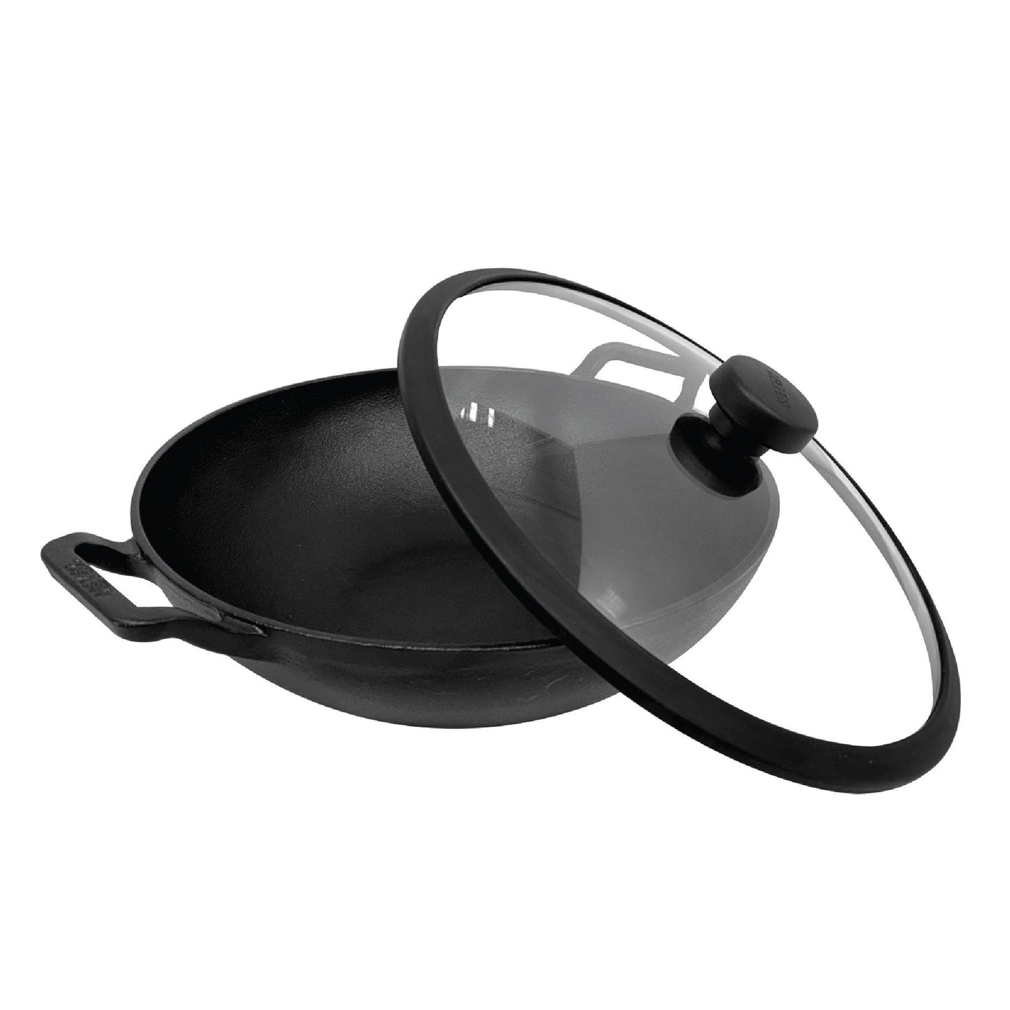 Pans - Meyer - Best Sellers, bestselling, bigsale, KADAI, Meyer - Cast Iron, SPECIAL SALE - MEYER CAST IRON กระทะผัดก้นลึก 2 หู ขนาด 26 ซม. KADAI (48185-C) | PotsandPans