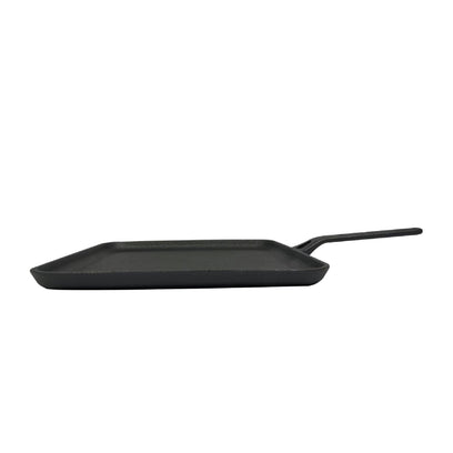 Pans - Meyer - bestselling, DoubleSale, Grill Pan, Meyer - Cast Iron, payday, Special Sale, Tawa - MEYER CAST IRON กระทะเครปเหล็กหล่อ ขนาด 28 ซม. PRE-SEASONED SQUARE FLAT TAWA (48243-C) | PotsandPans
