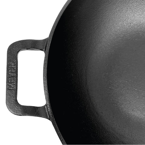 Pans - Meyer - Best Sellers, bestselling, bigsale, KADAI, Meyer - Cast Iron - MEYER CAST IRON กระทะผัดก้นลึก 2 หู ขนาด 30 ซม. KADAI (48186-C) | PotsandPans