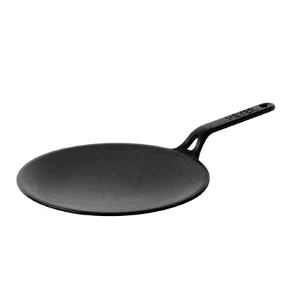 Pans - Meyer - bestselling, bigsale, Meyer - Cast Iron, payday, SPECIAL SALE, Tawa - MEYER CAST IRON กระทะเครปเหล็กหล่อ ขนาด 26 ซม. PRE-SEASONED CURVED TAWA (47609-C) | PotsandPans