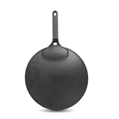 Pans - Meyer - bestselling, bigsale, Meyer - Cast Iron, payday, SPECIAL SALE, Tawa - MEYER CAST IRON กระทะเครปเหล็กหล่อ ขนาด 26 ซม. PRE-SEASONED CURVED TAWA (47609-C) | PotsandPans
