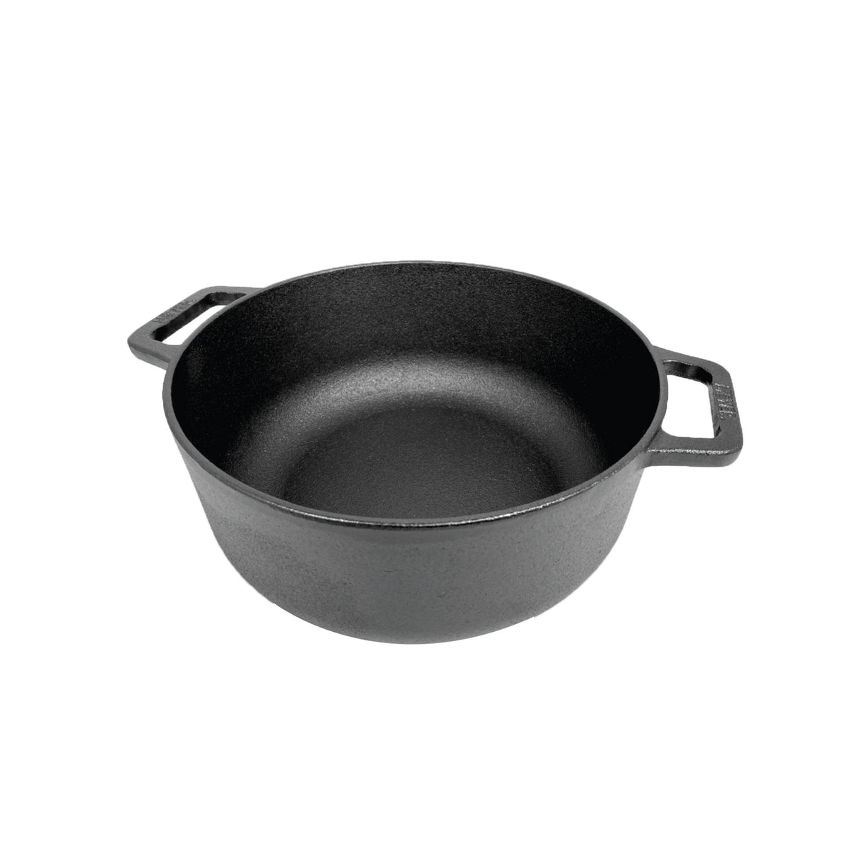 Pots - Meyer - Best Sellers, bestselling, bigsale, Meyer - Cast Iron, SAUTE, Sauteuse, SPECIAL SALE - MEYER CAST IRON หม้อเหล็กหล่อ 2 หู ขนาด 20 ซม. SAUTEUSE WITH GLASS LID | PotsandPans